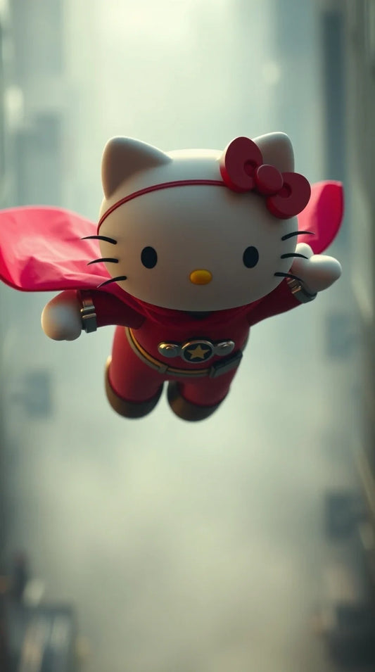 4K cute Hello Kitty wallpaper