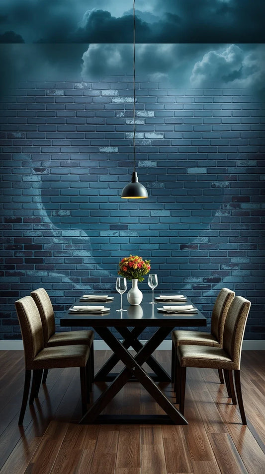 Bold and stylish accent wall ideas for a dining room