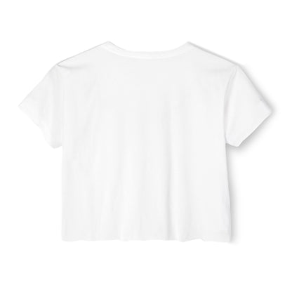 Cute Women's Festival Crop Top with Bird Design - Summer Vibes T-Shirt
