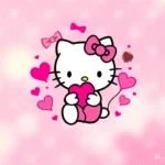 HD Cute Hello Kitty Background Iphone