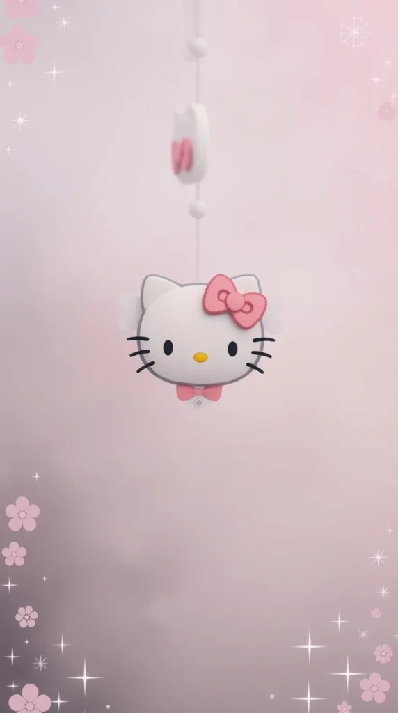 4k Cute Hello Kitty Background