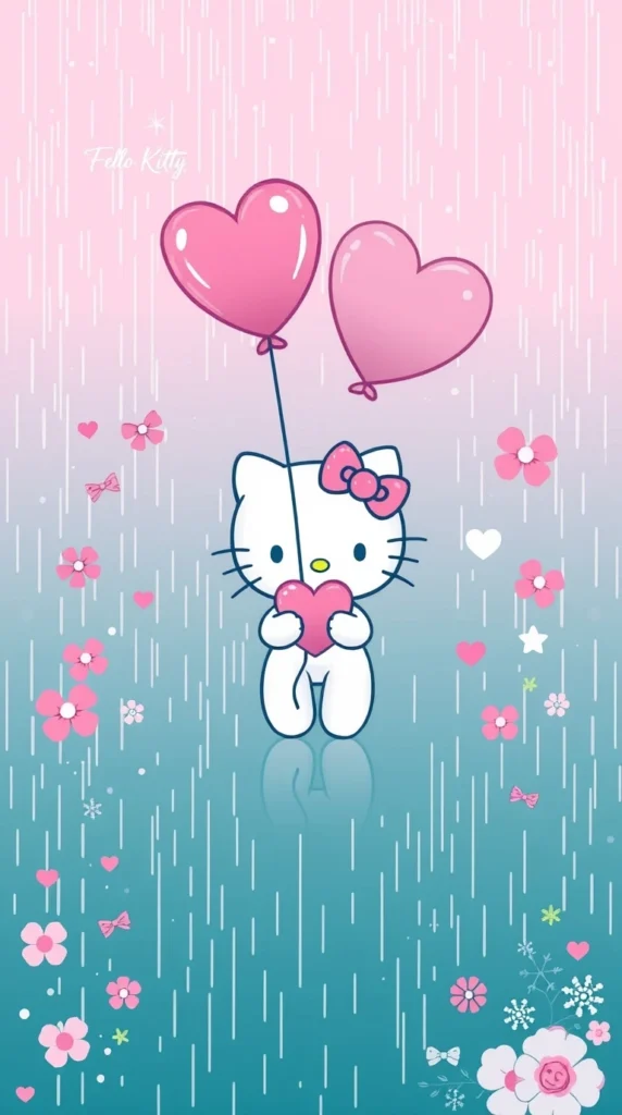 Free Hello Kitty Background 4k