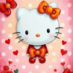 4k Cool Hello Kitty Background For Iphone