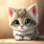 4K HD Adorable Little Kitten Wallpaper