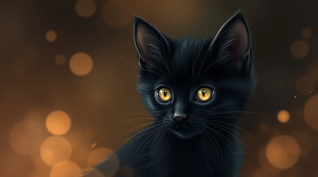 4K HD Chibi Kitten Wallpaper