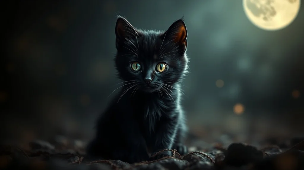 4K HD Cute Little Kitten Wallpaper