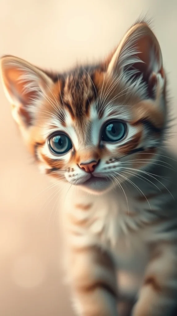 Free 4K HD Kitten Wallpaper