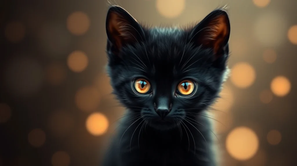 4K HD Kawaii Kitten Wallpaper