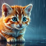 4K HD Kitten Background