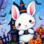 Cute Halloween 4K iPhone Wallpaper – Download Now