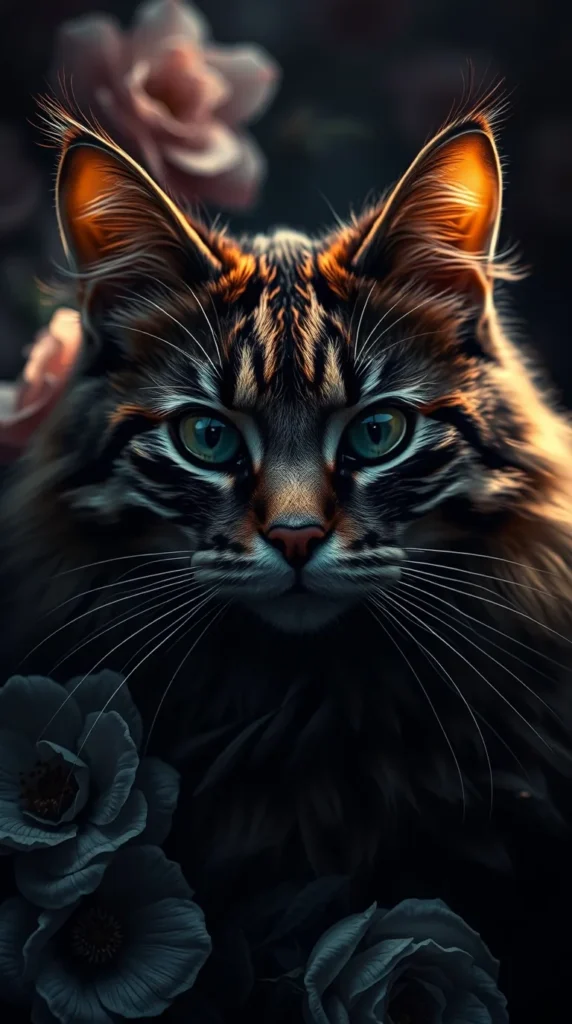 iPhone Funny Kitten Wallpaper