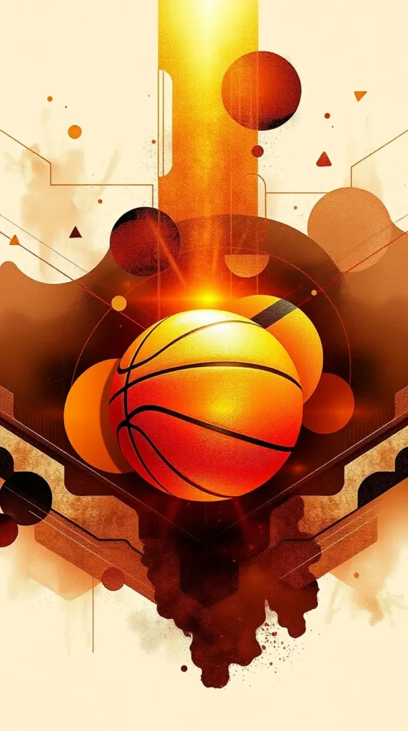 Galaxy Basketball Wallpaper – 4K HD for iPhone