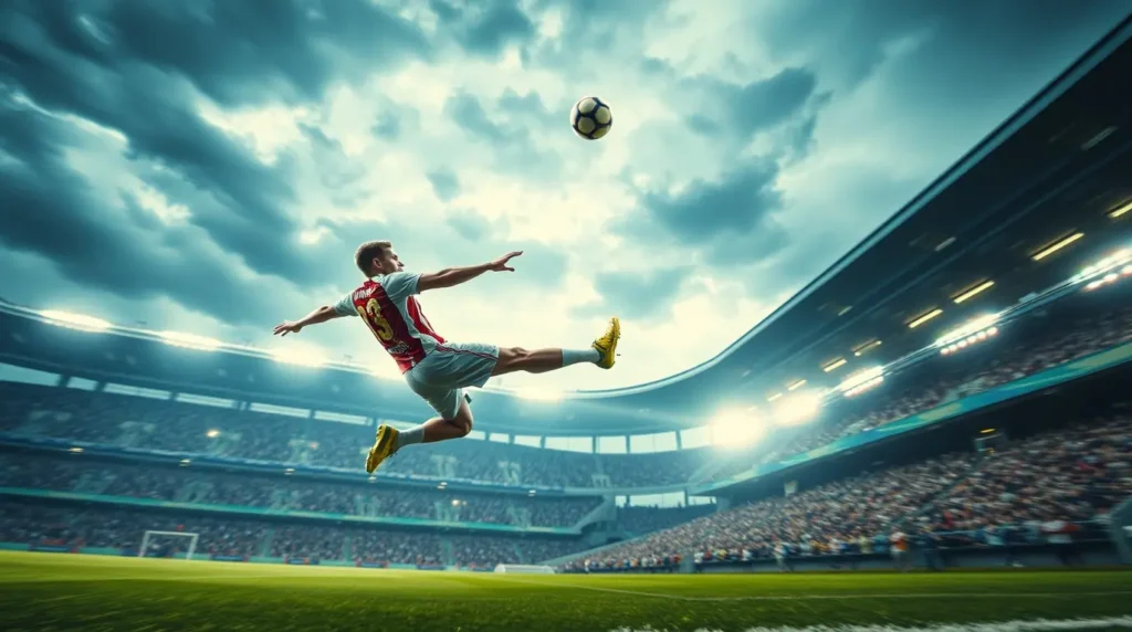 High-Resolution Football Action Wallpaper for Phone