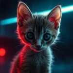 4K Kitty Background Wallpaper