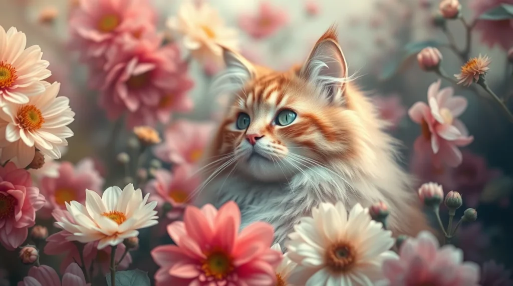 iPad Kitty Background Wallpaper