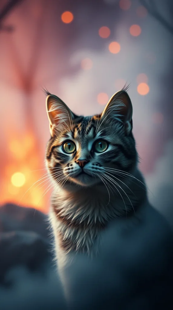 Free Small Cute Kitty Wallpaper