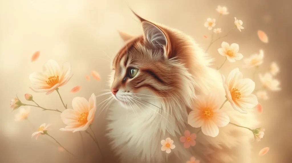 iPhone Small White Kitty Wallpaper