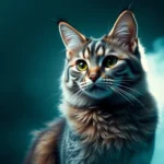 4K White Kitty with Blue Eyes Wallpaper