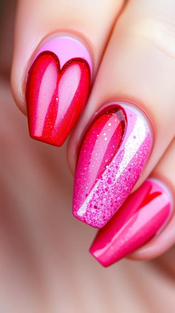 Elegant & Beautiful Valentine’s Nail Ideas for Women