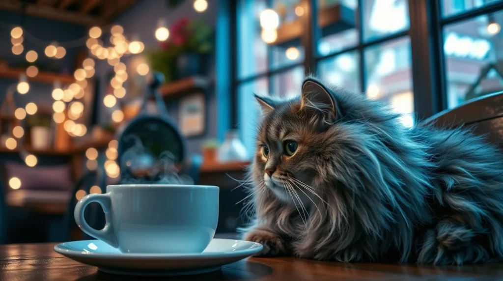 Cute Close-Up Cat – Adorable iPhone Wallpaper