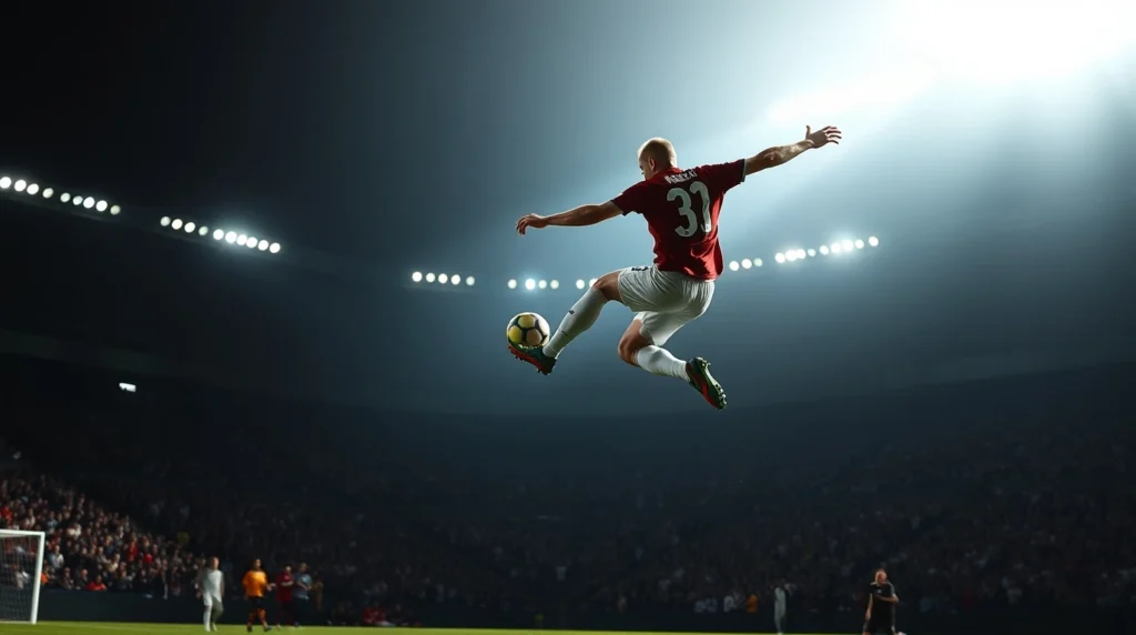 Gravity-Defying Bicycle Kick – Texas Football Wallpaper