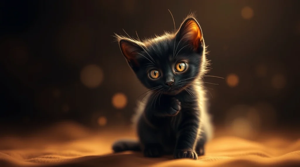 Free HD Cute Kitten Wallpaper