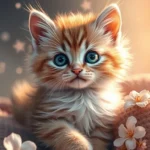 Free HD Kitten Desktop Background