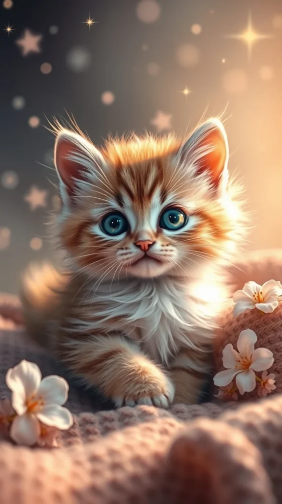 Free HD Kitten Desktop Background