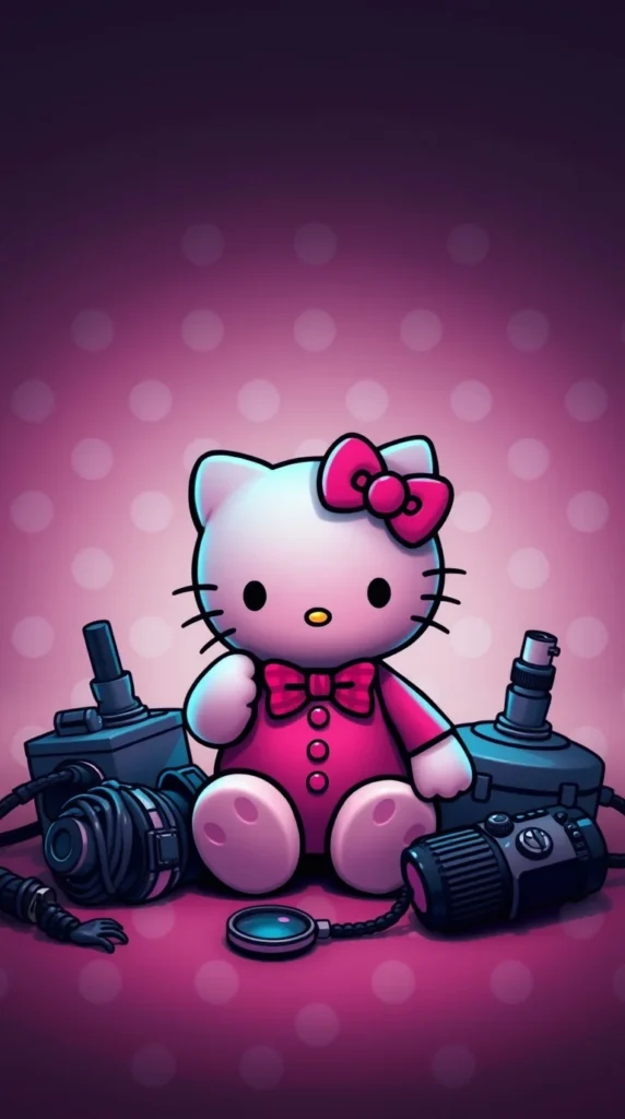 Free Hello Kitty Background Laptop Iphone