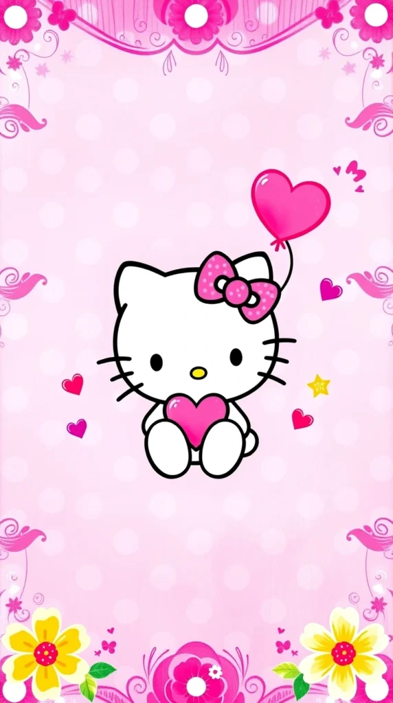 Free Hello Kitty Background Wallpaper HD