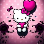 Free Hello Kitty HD Background Phone