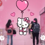 1080 Hello Kitty Laptop Background Free