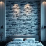 Bedroom Lighting Ideas Wallpaper Brick In House