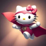 Aesthetic Black Dark Hello Kitty Download