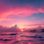 High-Resolution Beautiful Sunset Clouds