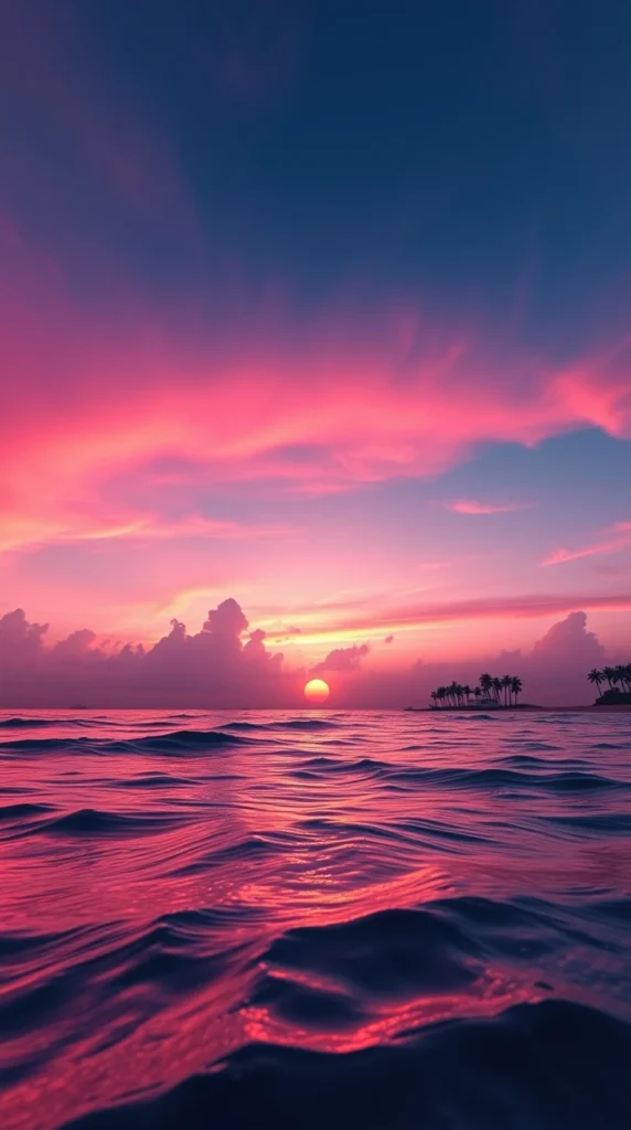 High-Resolution Beautiful Sunset Clouds