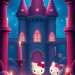 3D Black Hello Kitty Wallpaper Download
