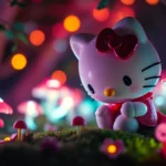 Free Blue Hello Kitty Wallpaper