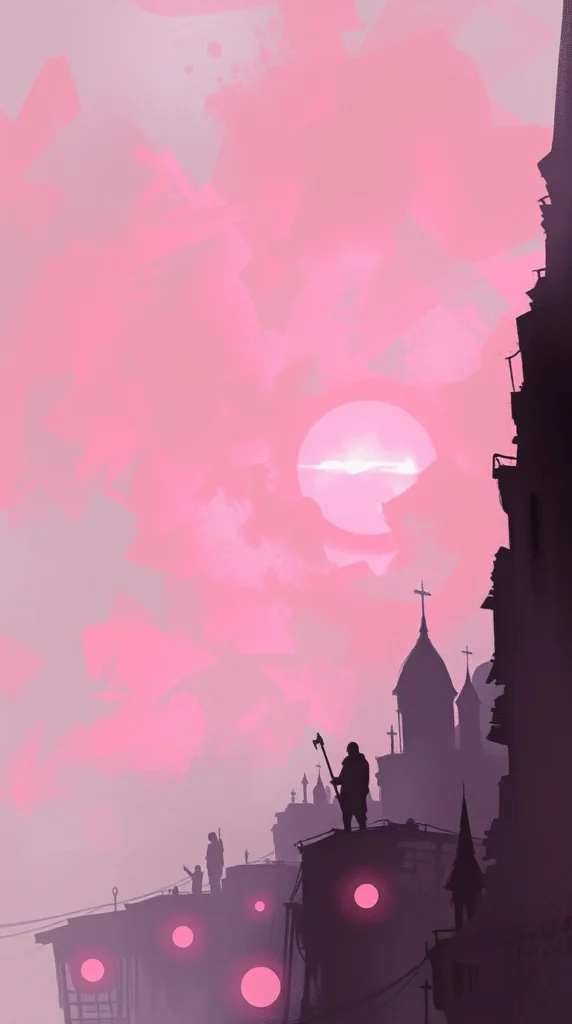 4K HD Calm Sunset Background