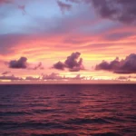 Free Download Fluffy Sunset Clouds