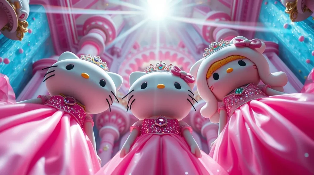 Hello Kitty Pattern Wallpaper Download
