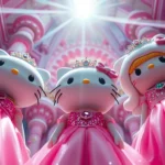 Hello Kitty Pattern Wallpaper Download