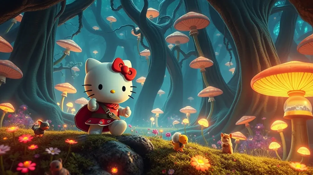 Aesthetic Pink Hello Kitty Wallpaper Download