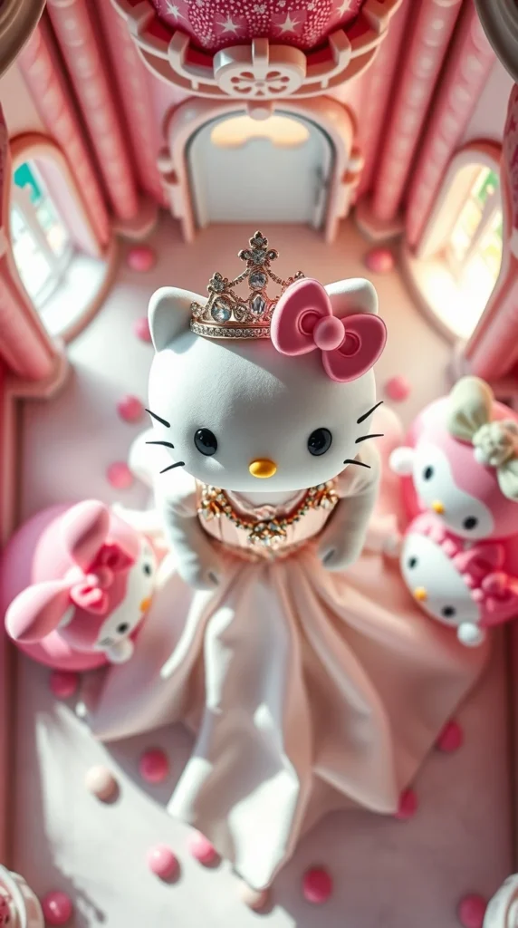 4K White Hello Kitty Wallpaper Download