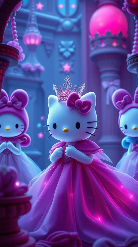 Pink Cute Hello Kitty iPhone Wallpaper Download