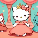 Kawaii Hello Kitty and Friends Wallpaper Download