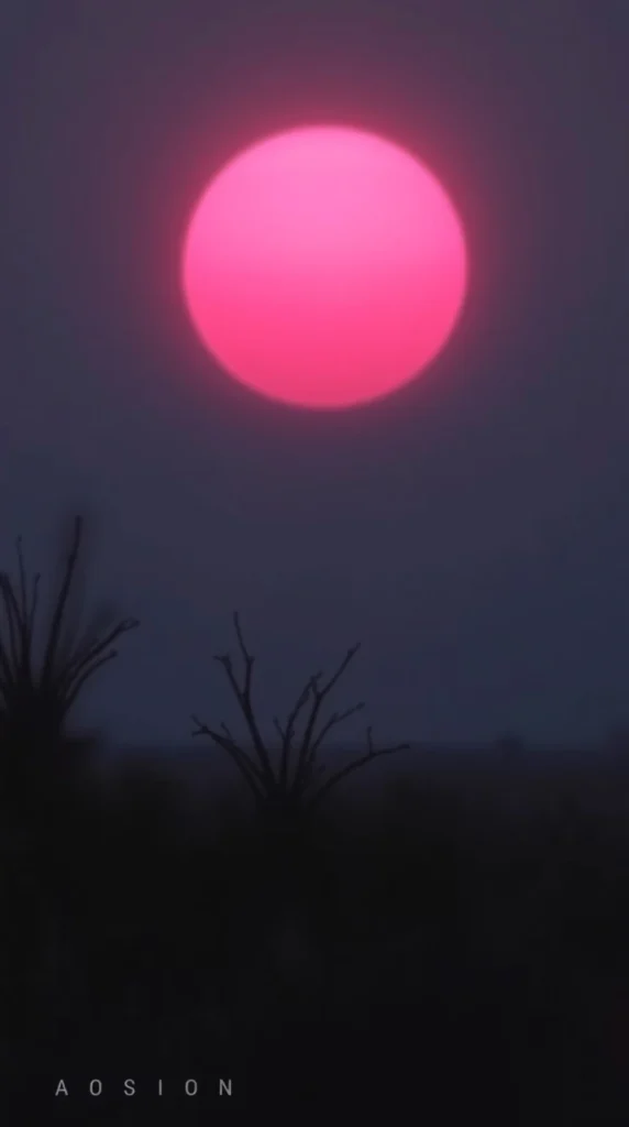 4K Sunset Computer Background