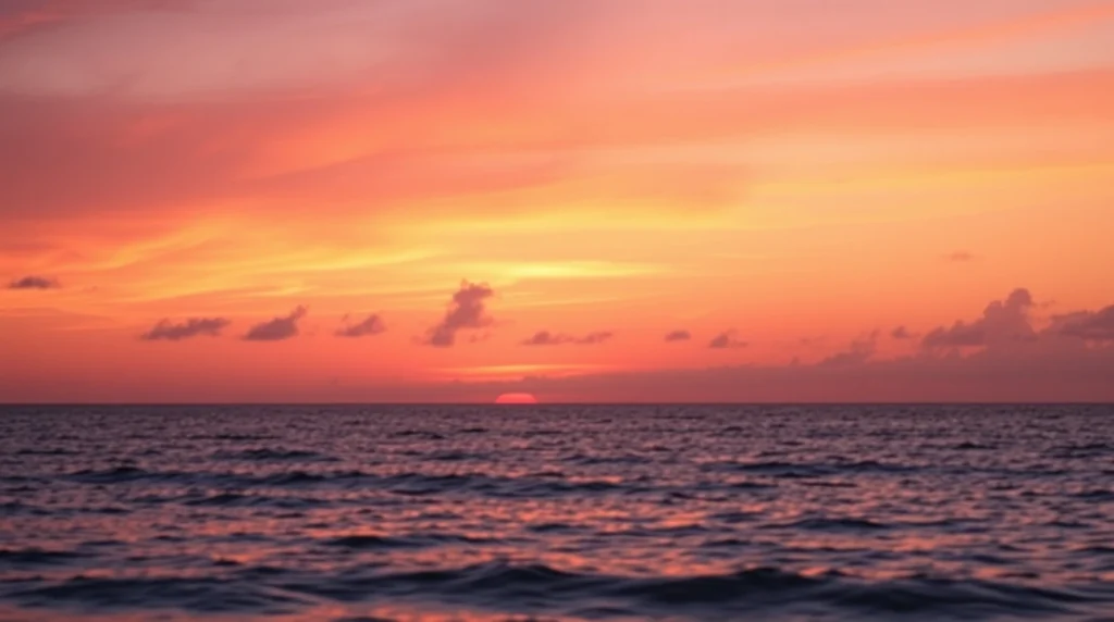HD Sunset Sky Background
